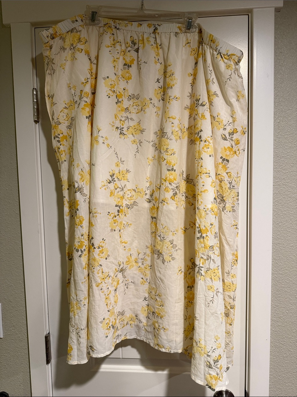 a new day Yellow Floral A-Line Maxi Skirt - Picture 5 of 9